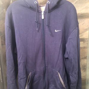 Vintage Nike hoodie with swoosh